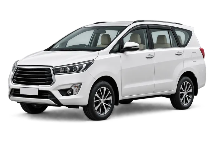 Luxury Innova Crysta cab in Coorg